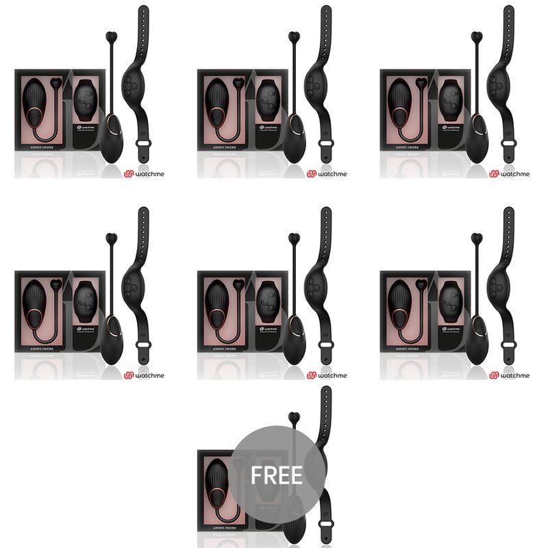 Anne&Acirc;&acute;s Desire Egg Wireless Watchme Black 6+1 Free