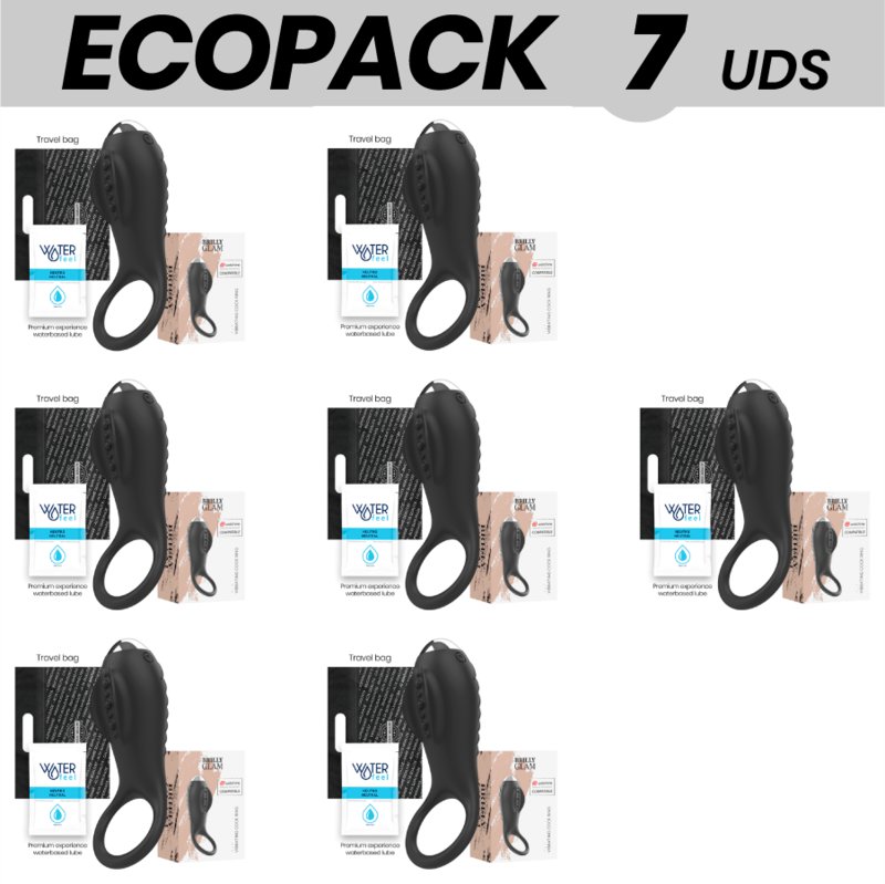 Ecopack 7 Uds - Brilly Glam Alan Ring Compatible With Watchme Wireless Technology