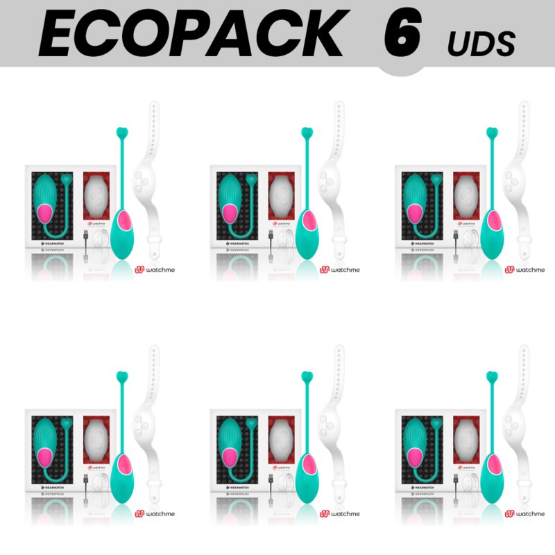 Ecopack 6 Uds - Wearwatch Egg Remote Control Technology Watchme Sea Water / Snow