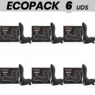 Ecopack 6 Uds - Anbiguo Arkadio Glans & Perineum Stimulator Compatible With Watchme