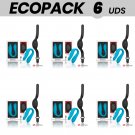 Ecopack 6 Uds - Wearwatch Vibrator Dual Technology Watchme A Il / Azabache