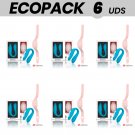 Ecopack 6 Uds - Wearwatch Vibrator Dual Technology Watchme A Il / Pink