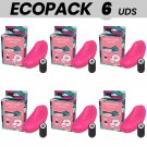 Ecopack 6 Uds - Happy Loky Vibrator Panty Panty Remote Control
