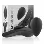 Black&silver - Preston Vibrating Pantie Silicone Rechargeable Black