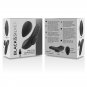 Black&silver - Preston Vibrating Pantie Silicone Rechargeable Black