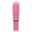 Glossy Pocket Vibrator Deep Rose