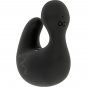 Black and Silver Duckymania Vibrator Black