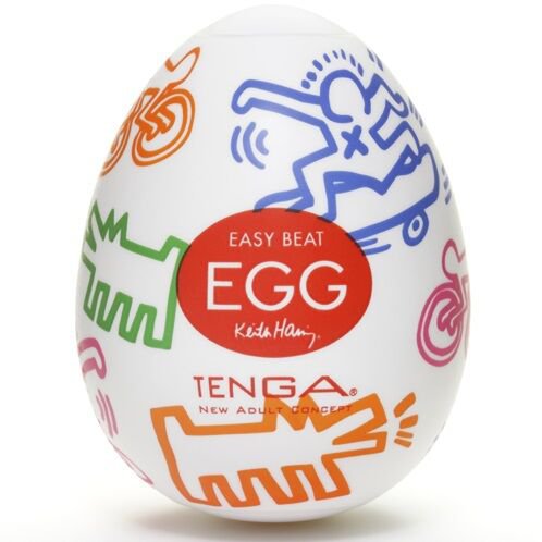 Tenga Egg Street Easy Ona-cap By Keith Haring