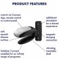 Satisfyer Double Fun Partner Vibrator - Black