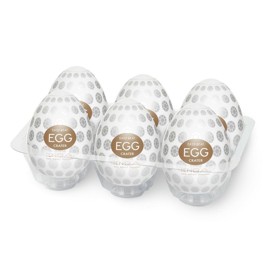 Tenga Egg Crater Easy Ona-cap Pack 6 Ud