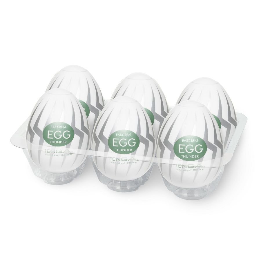 Tenga Egg Thunder Easy Ona-cap Pack 6 Ud
