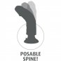 King Cock - 6"- 15.24 Cm Vibrating Cock Flesh