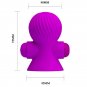 Pretty Love Stimulating Nipple Suckers 12 Modes Of Vibration Purple