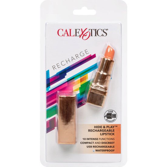 Calex Hide and Play Lipstick Recharge Orange