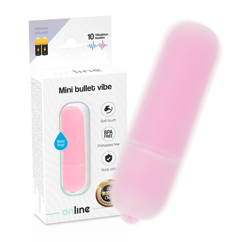 Online Mini Bullet Vibe, Pink