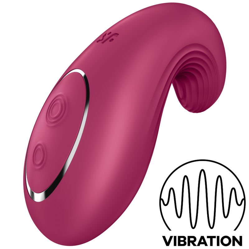 Satisfyer Dipping Delight Lay-on Vibrator - Red