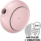 Satisfyer Pro To Go 3 Double Air Pulse Stimulator & Vibrator - Pink