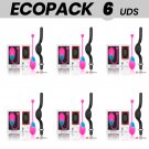 Ecopack 6 Uds - Wearwatch Remote Control Egg Technology Watchme Fuchsia / Azabache