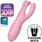 Satisfyer Threesome 4 Vibrator App - Pink