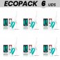 Ecopack 6 Uds - Wearwatch Vibrator Dual Technology Watchme Sea Water / Snow