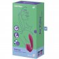 Satisfyer Sunray Air Pulse Stimulator & Vibration App - Red
