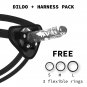 Xray Harness plus Clear Cock 18cm X 4cm