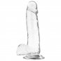 Xray Harness plus Clear Cock With Balls 20cm X 4.5cm