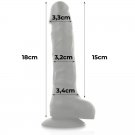 Cock Miller Silicone Density Cocksil Articulable Black 18 Cm