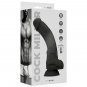 Cock Miller Silicone Density Cocksil Articulable Black 18 Cm