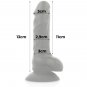 Cock Miller Silicone Density Cocksil Articulable Black 13cm
