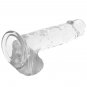 Xray Clear Cock With Balls 20cm X 4.5cm