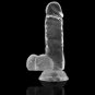 Xray Clear Cock With Balls 15.5cm X 3.5cm