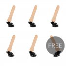 Basecock Realistic Vibrator Remote Control Flesh 19.5 Cm 5+1 Free