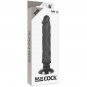 Basecock Realistic Vibrator 2-1 Black 20cm