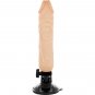 Basecock Realistic Vibrator Remote Control Flesh 20cm