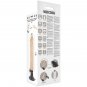Basecock Realistic Vibrator Remote Control Flesh 21 Cm