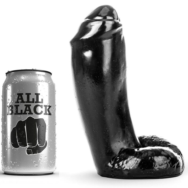 All Black Dong Realistic 18cm