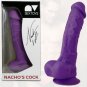 Nacho's Cock Articulated 24cm Purple