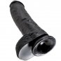 King Cock 10" Cock Black With Balls 25.4 Cm