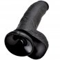 King Cock 9" Cock Black With Balls 22.9 Cm