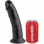 King Cock 9" Cock Black 22.9 Cm