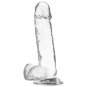 Xray Clear Cock With Balls 20cm X 4.5cm