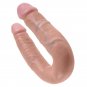 King Cock U-shaped Medium Double Trouble Flesh