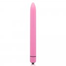 Glossy Slim Vibrator Deep Rose