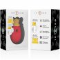 Intense Clit Stimulator 10 Licking And Suction Frequencies, Red