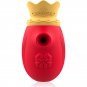 Intense Clit Stimulator 10 Licking And Suction Frequencies, Red