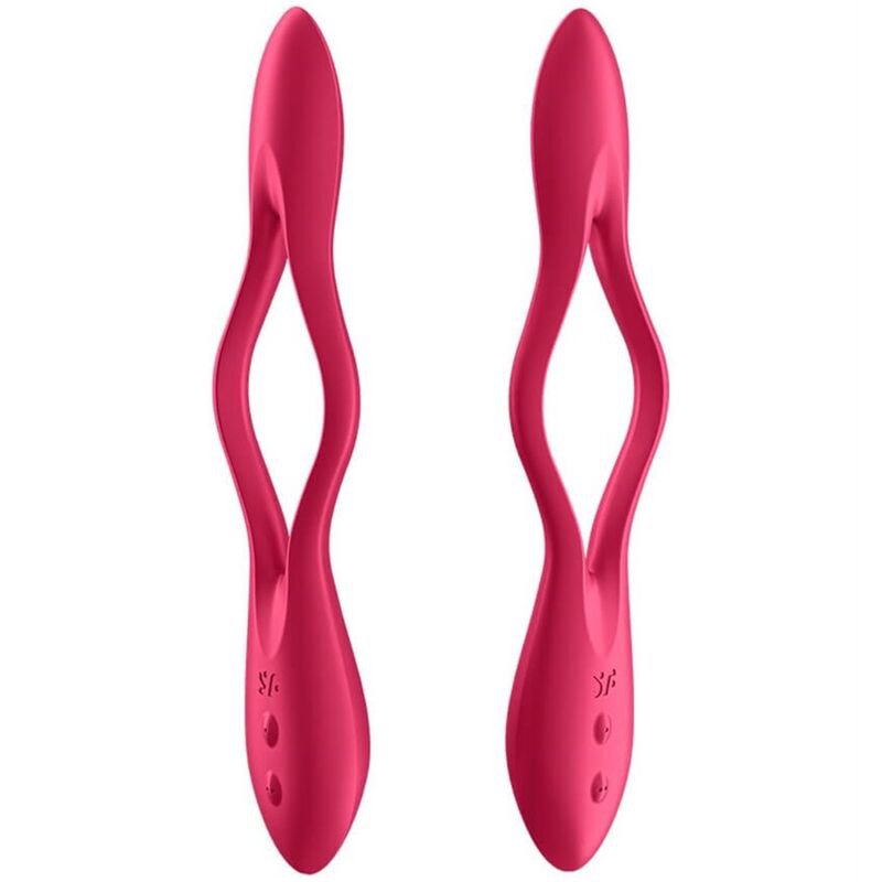 Satisfyer Elastic Joy Multi Vibrator, Red