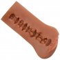Calex Boundless Vulva Stroker, Caramel Skin