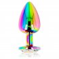 Ohmama Anal Plug Iridescent Circle - Large