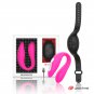 Wearwatch Dual Pleasure Wireless Technology Watchme Fuchsia / Jet Black